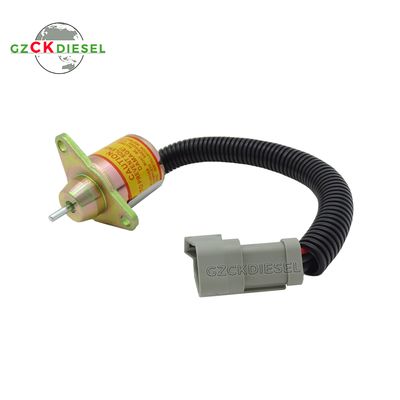comprar Válvula solenoide de parada de 12V 1503ES-12S5SUC11S 41-6383 42-0100 41-4306 41-9100 para TK249 TK374 TK388 TK395 Fabricación en línea