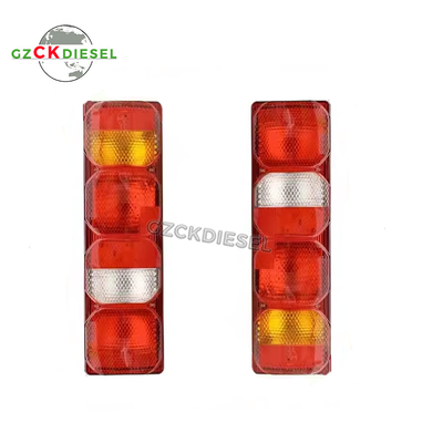 Lámpara trasera de camión original izquierda YZ952581500001 Lámpara trasera derecha YZ952581500002 Para HOWO NJ17 Luz trasera LHS