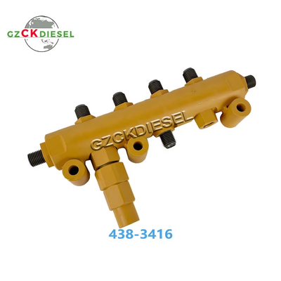 El tubo de combustible del tren común 438-3416 4383416 Para la excavadora Caterpillar E320D E323D C6.4 C6.6 Motor