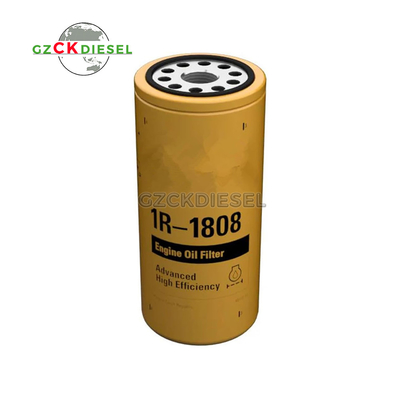 Filtro de aceite 1R-1808 para Excavadora 3412 3412C 3412E 3456 3512C C11 C13 C15 C18 C27 C32 C7 C7 C9 Motor