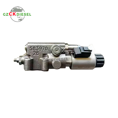 Válvula solenoide de la bomba de pistón del ventilador 2590907 259-0907 583970 para el motor de excavadora C9 C13 E330D E336D E349D