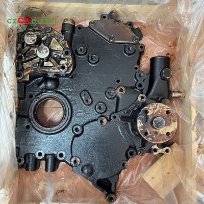 Conjunto de caja de engranajes de sincronización original D06FR 32R11-00010 con bomba de agua de bomba de aceite para excavadora SY245H SY265C
